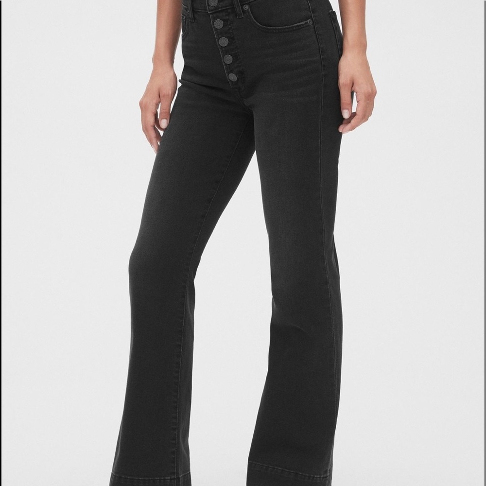High Rise Flared Jeans
